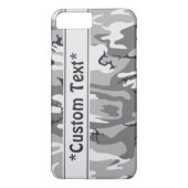 アーバン迷彩柄カスタム文字 Case-Mate iPhoneケース (裏面)