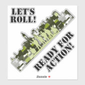 アーバン迷彩柄街並み シール (シート)