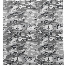 アーバン迷彩柄 シャワーカーテン