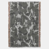 アーバン迷彩柄 スローブランケット (正面縦)