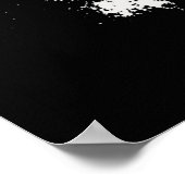 アーバン通りアートはルールのステンシルグラフィティを破る ポスター (角)