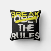 アーバン通りアートは規則原画の落書きを破る クッション (正面)