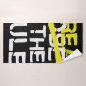 アーバン通りアートは規則原画の落書きを破る バスタオル (バスタオル)