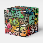 アーバン通りアートグラフィティキャラクターパターン フェイバーボックス (正面サイド)