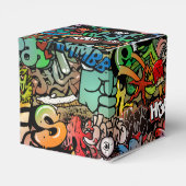 アーバン通りアートグラフィティキャラクターパターン フェイバーボックス (裏面サイド)