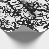 アーバン通りアートグラフィティパターンラッピング紙 ラッピングペーパー (角)