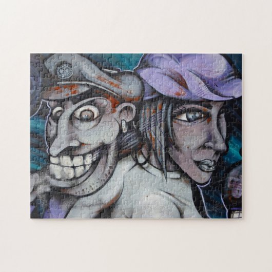 アーバン通りアートマドリード。 ジグソーパズル (横)