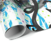 アーバン通りアート落書きアートパターン  ラッピングペーパー (ロールコーナー)