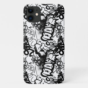 アーバン通りアート落書きパターン iPhone 11 ケース