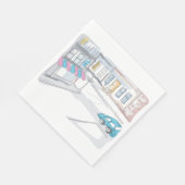 アーバン通りシーン紙ナプキンス スタンダードランチョンナプキン (角)