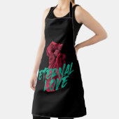 アーバン鮮やかバン,トレンディーグラフィックデザイン永遠の愛 エプロン (インサイチュ)