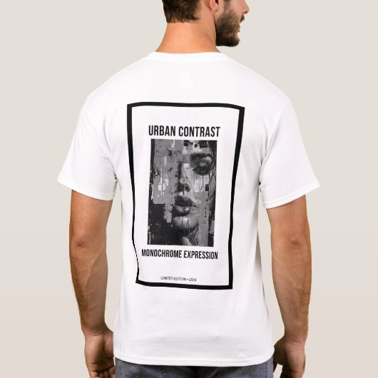 アーバン コントラスト ノワール Tシャツ (裏面)