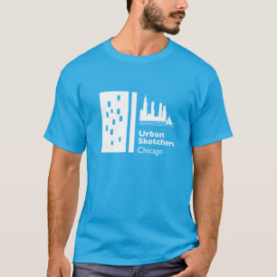 アーバン·スケッチャー·シカゴ公式Tシャツ Tシャツ