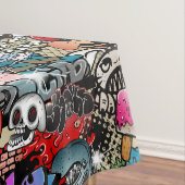 アーバン・ダイナミックスの通りの芸術の落書きの芸術パターン テーブルクロス (インサイチュ)