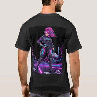 アーバン・ミス・エンジン - サイバーパンク・マシン・レジェンド Tシャツ