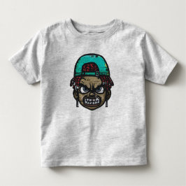 アーバン・レベル：グラフィティ・スタイル・フェイス トドラーTシャツ