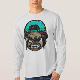 アーバン・レベル：グラフィティ・スタイル・フェイス Tシャツ