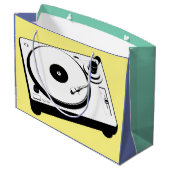 アーバンDJ用クリエイティブターンテーブル ラージペーパーバッグ (裏面アングル)