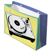 アーバンDJ用クリエイティブターンテーブル ラージペーパーバッグ (正面アングル)