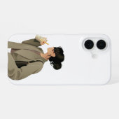 アーバンSip – スリム図解入りの、写真付きのiPhoneケース iPhone 16ケース (裏面横)