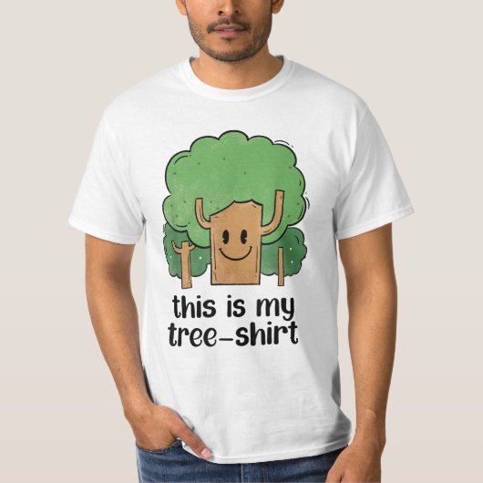 アーバーデイツリー農家アーボリストパパジョークアースデイ Tシャツ (正面)