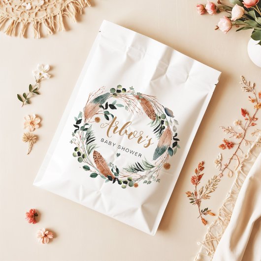 アーバーボヘミアンフェザーグリーンリーリースボホ フェイバーバッグ