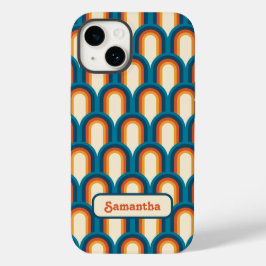 アーパーソナライズされたチカラフルウ虹パターン Case-Mate iPhone 14ケース