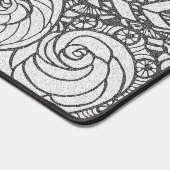 アーパーソナライズされたト忙し・ドードルデザイン デスクマット (コーナー)