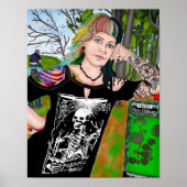 アーパーソナライズされたト |このアートに追加 ポスター (正面)