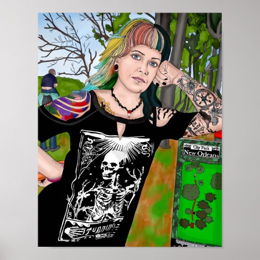 アーパーソナライズされたト |このアートに追加 ポスター (正面)