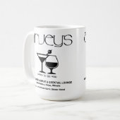 アービーズレストラン&カクテルラウンジ，ニレス， IL コーヒーマグカップ (正面左)