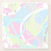 アーファンキーカラフルト ガラスコースター (裏面)