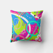 アーファンキーカラフルト クッション (裏面)