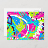 アーファンキーカラフルト ポストカード (正面/裏面)