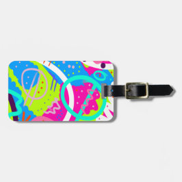 アーファンキーカラフルト ラゲッジタグ