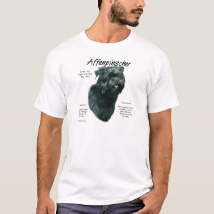 アーフェンピンシャーの歴史のデザイン Tシャツ