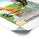 アーフスダンマーク(白) ポスター (角)