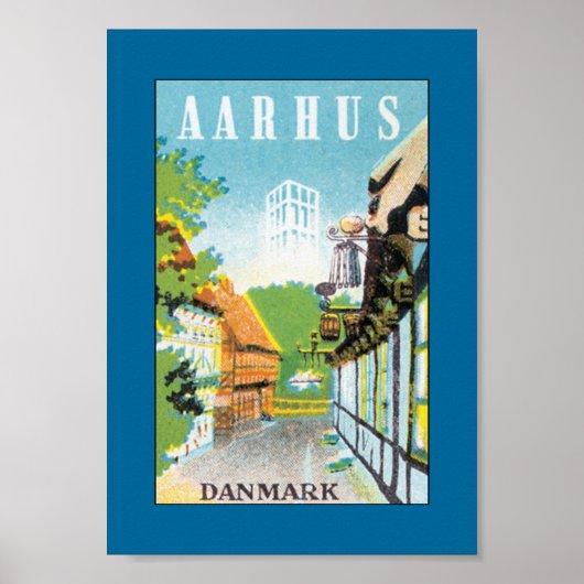 アーフスダンマ縁どク(Aarhus Danmark) ポスター (正面)