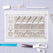 アーフランスのトノヴォーデザイン1890デクページ 薄葉紙 (クラフト)