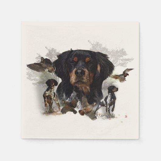 アーフランスのト・ブリタニー スタンダードカクテルナプキン (正面)