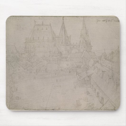 アーヘン1520年の牧師 マウスパッド (正面)