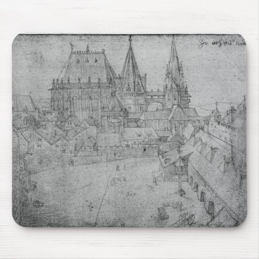 アーヘン1520年の牧師 マウスパッド (正面)