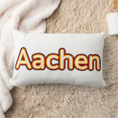 アーヘン・ドイツ ランバークッション (ブランケット)