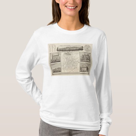 アーヘン、ドイツ Tシャツ (正面)
