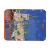 アーヘンGermanyクリスマスイブお洒落アート マグネット (横)