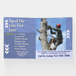 アーボカスタマイズリストツリーサービスビジネスプロモーション 横断幕