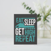 アーボリおもしろいストが高いチェーンソー労働者を獲得 ポストカード (スタンド正面)