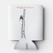 アーボリストのチェーンソーの外科医ギフトプレゼント 缶クーラー (裏面)