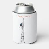 アーボリストのチェーンソーの外科医ギフトプレゼント 缶クーラー (缶裏面)