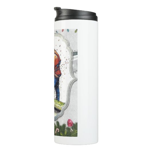 アーボリストのチェーンソーの木の外科医ギフトクリスマス タンブラー (回転右)